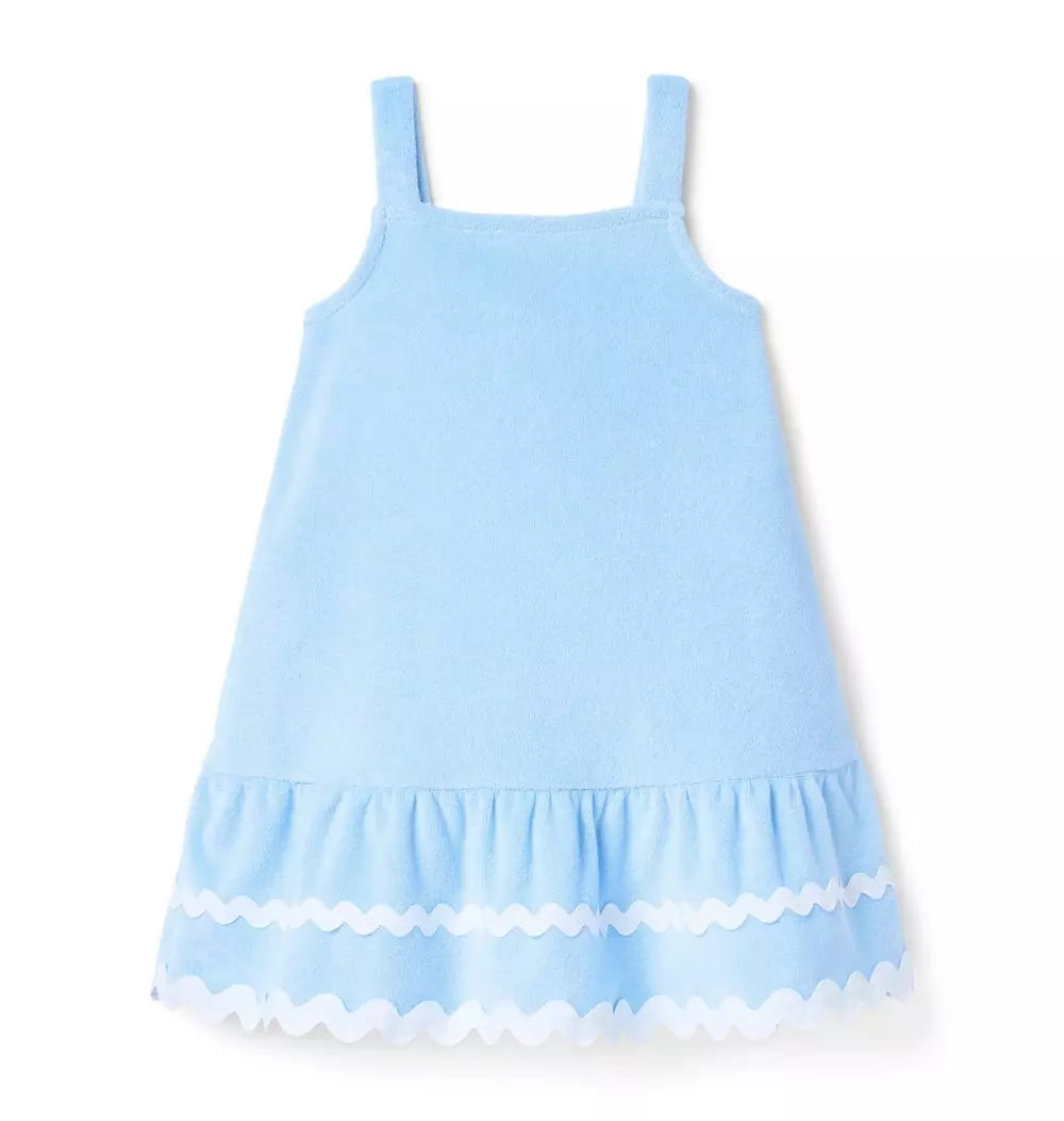 JANIE & JACK NIÑA VESTIDO BLUE