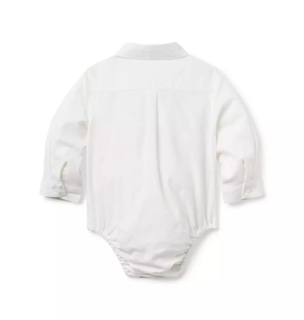 JANIE & JACK BEBE NIÑO BODY COLLARED