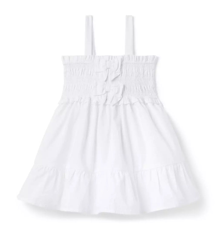 JANIE & JACK NIÑA VESTIDO WHITE
