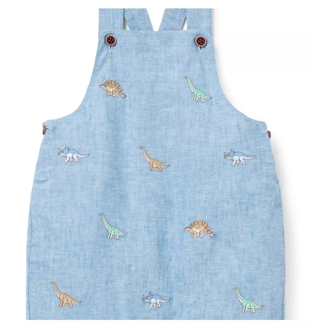 JANIE & JACK BEBE NIÑO OVEROL BLUE