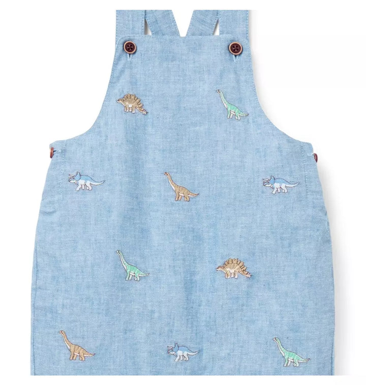 JANIE & JACK BEBE NIÑO OVEROL BLUE