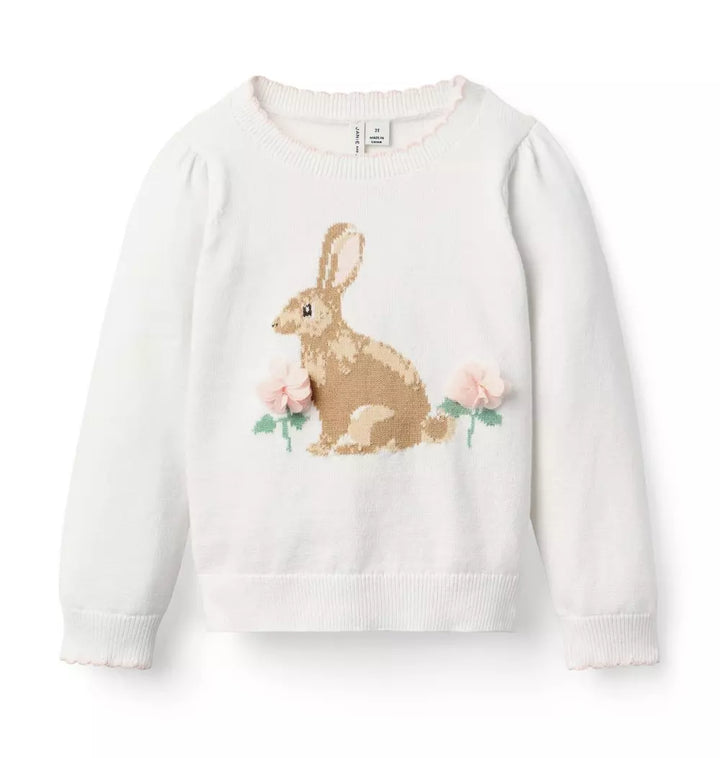 JANIE & JACK NIÑA TSHIRT WHITE