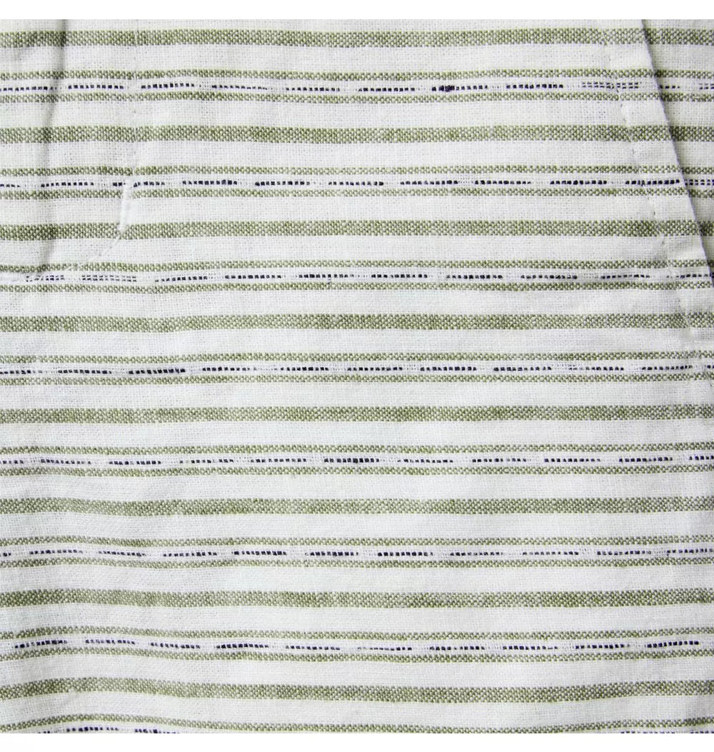 JANIE & JACK NIÑO SHORT STRIPE LINEN WHITE