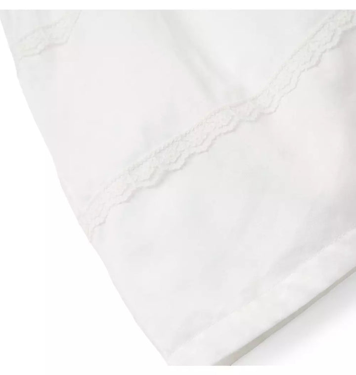 JANIE & JACK BEBE NIÑA VESTIDO WHITE