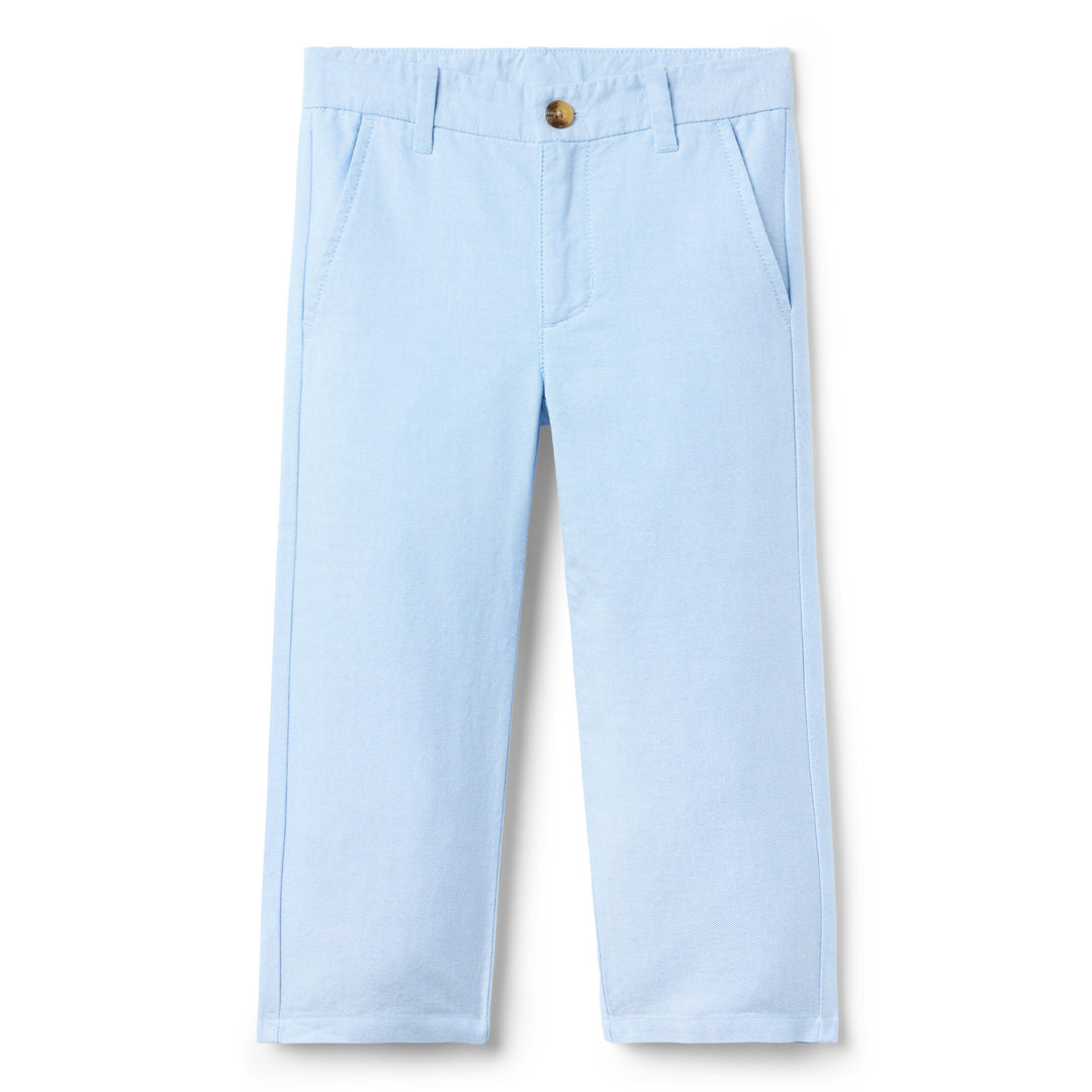 Janie &amp; Jack Pantalon Oxford Blue para Niño