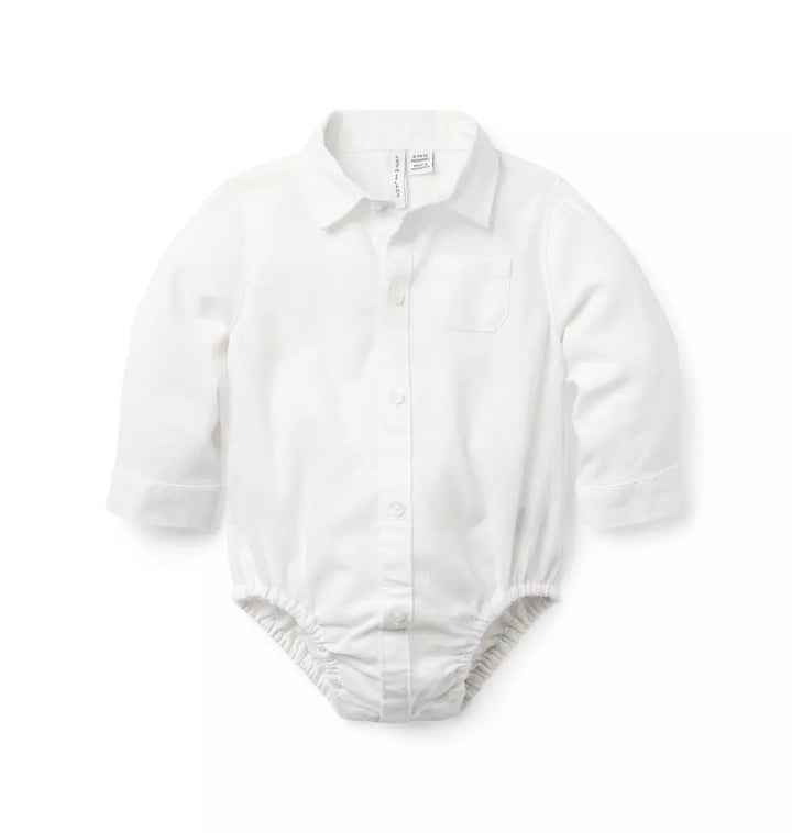 JANIE & JACK BEBE NIÑO BODY COLLARED