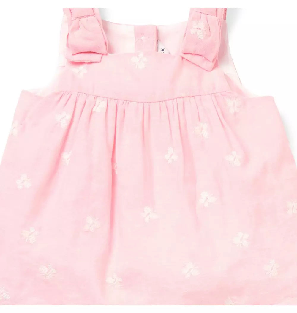 JANIE & JACK BEBE NIÑA CONJ DE SHORT PINK