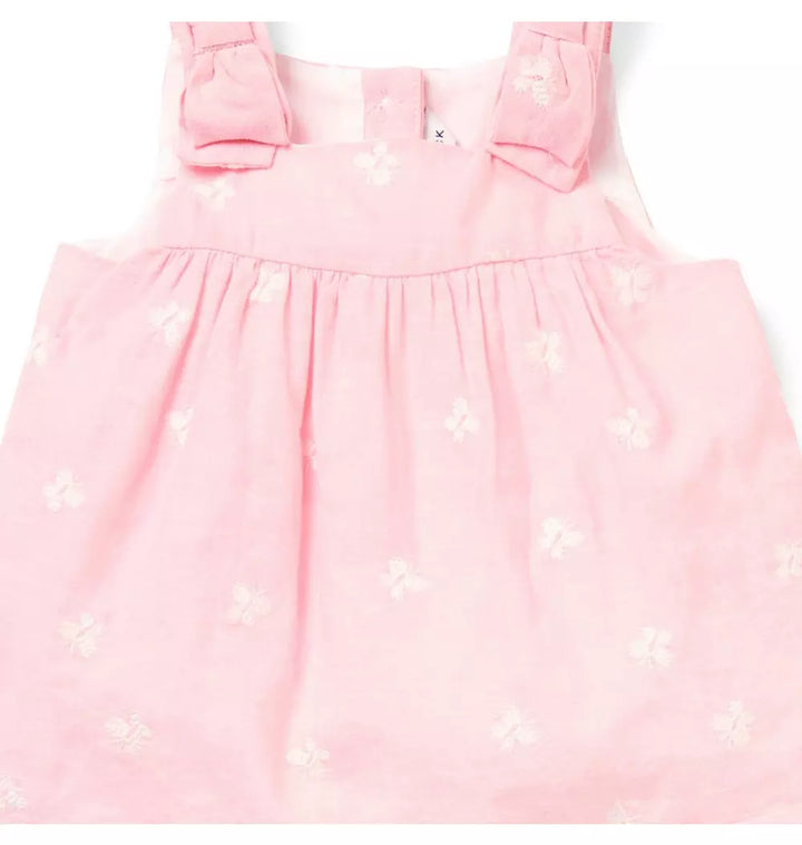 JANIE & JACK BEBE NIÑA CONJ DE SHORT PINK