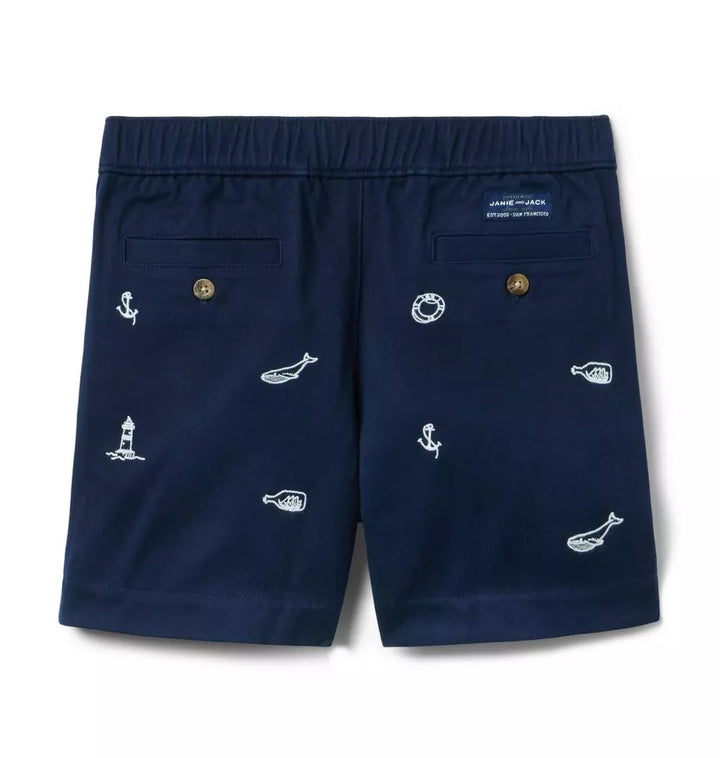 JANIE & JACK NIÑO SHORT NAVY