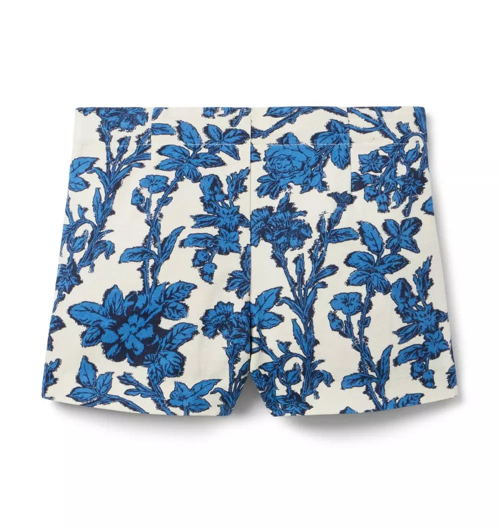JANIE & JACK NIÑA SHORT FLORAL BLUE