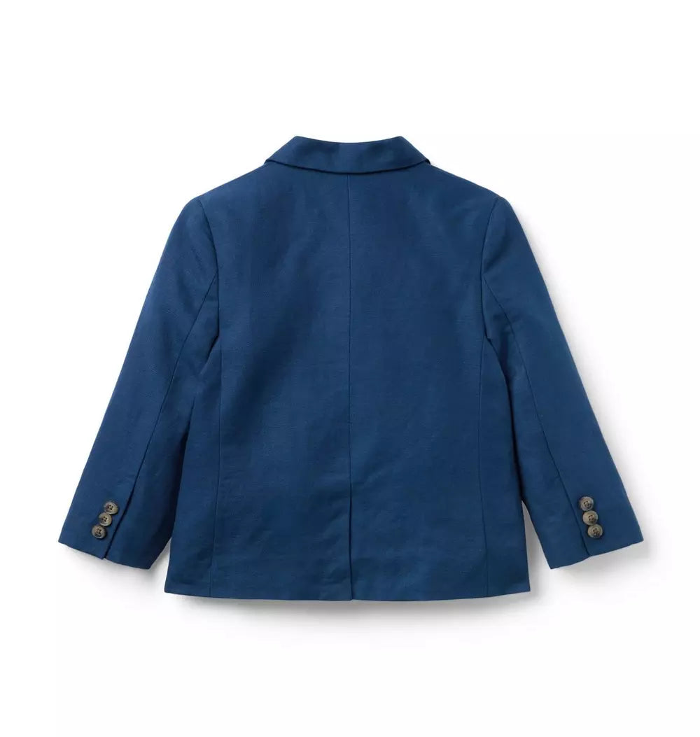 JANIE & JACK NIÑO BLAZER LINEN COTTON