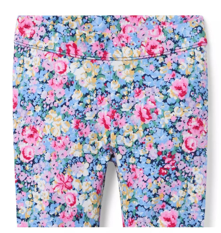 JANIE & JACK NIÑA LEGGIN FLORAL PONTE MULTICOLOR