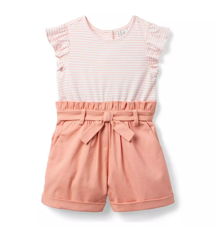 JANIE & JACK NIÑA ROMPER PINK
