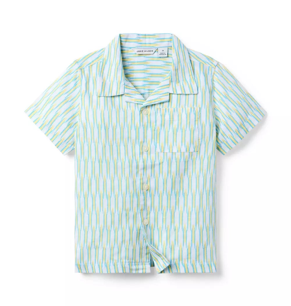 JANIE & JACK NIÑO CAMISA THE CABANA