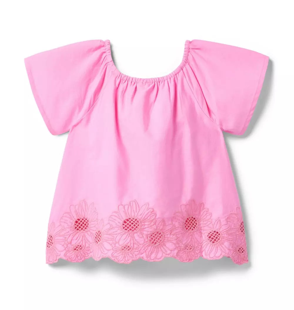 JANIE & JACK NIÑA BLUSA PINK
