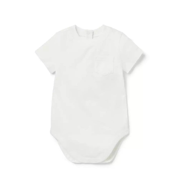 JANIE & JACK BEBE NIÑO BODY CHEST POCKET