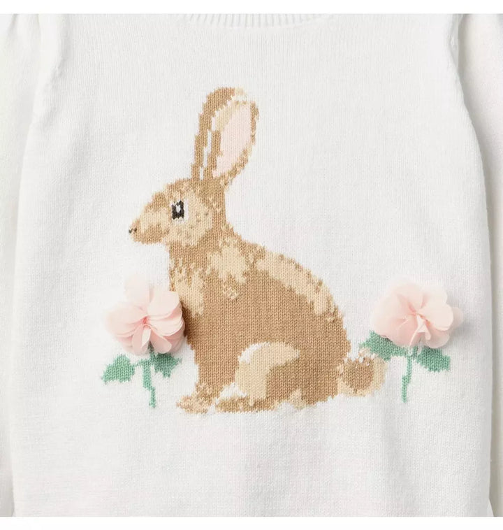 JANIE & JACK NIÑA TSHIRT WHITE