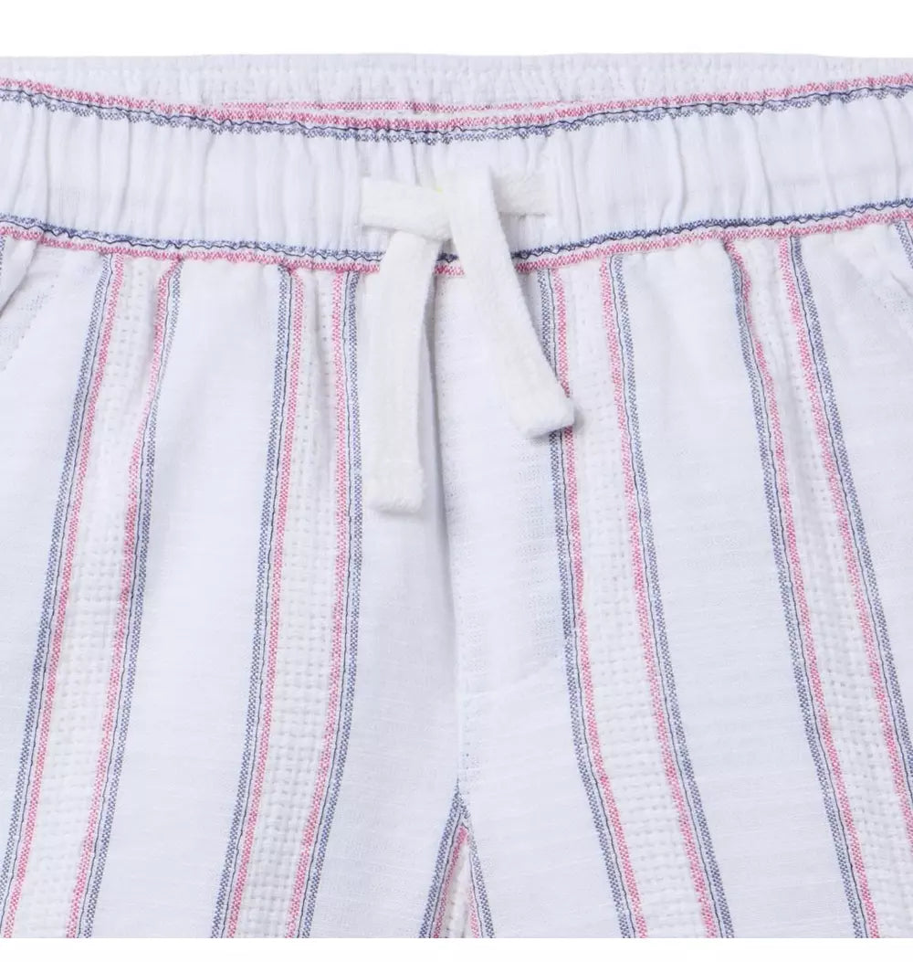 JANIE & JACK NIÑO SHORT STRIPE MULTICOLOR