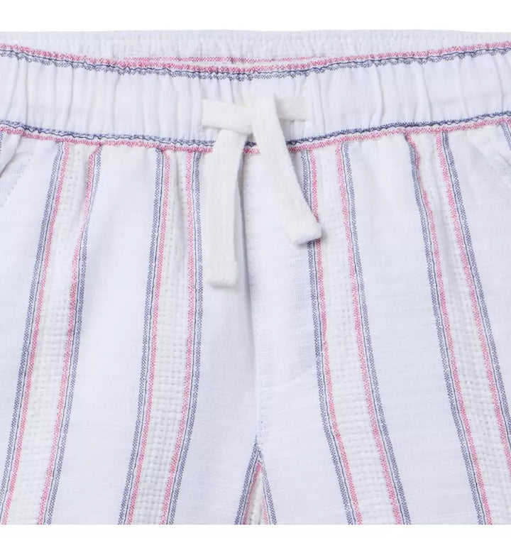JANIE & JACK NIÑO SHORT STRIPE MULTICOLOR