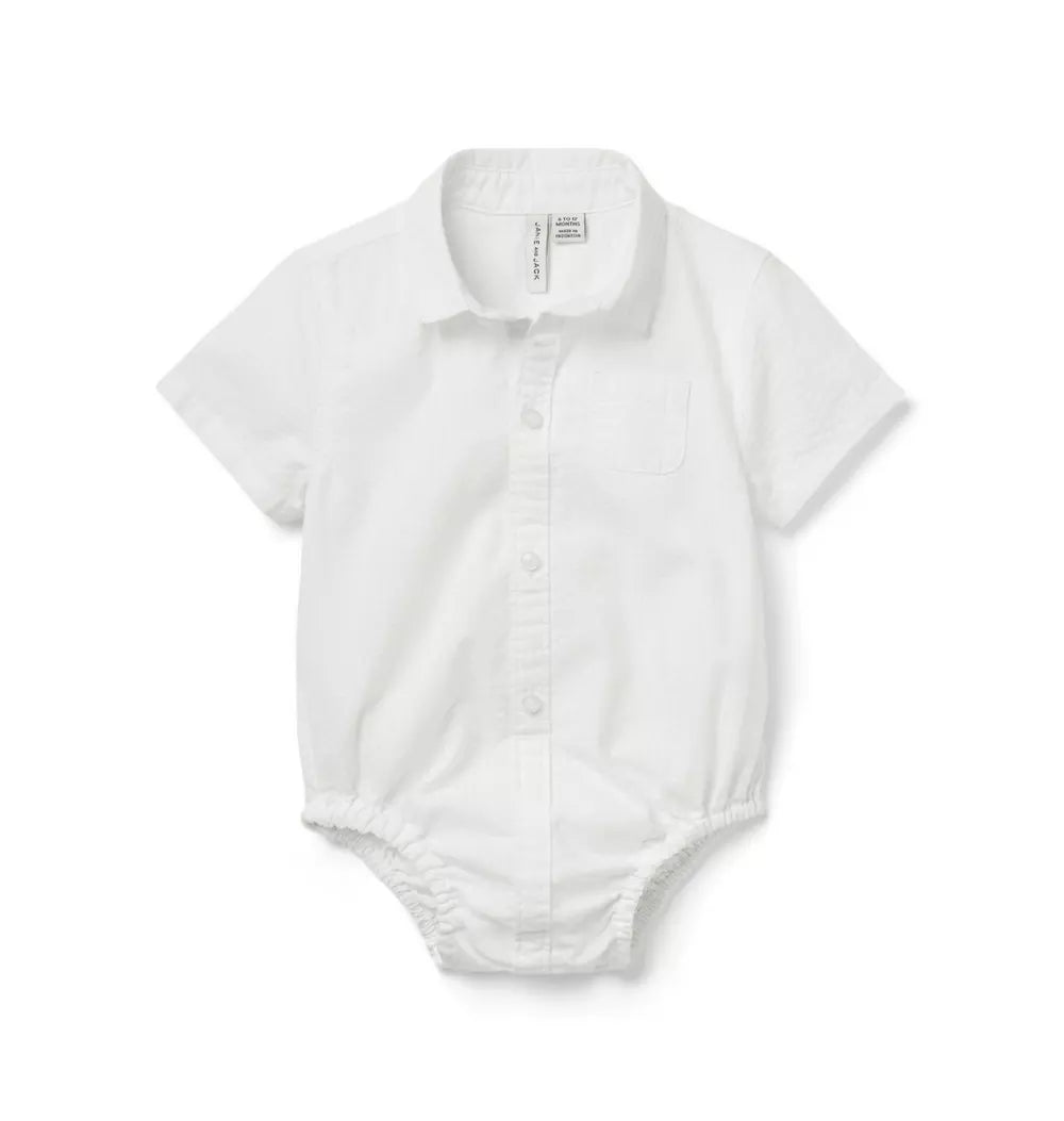 JANIE & JACK BEBE NIÑO BODY SEERSUCKER