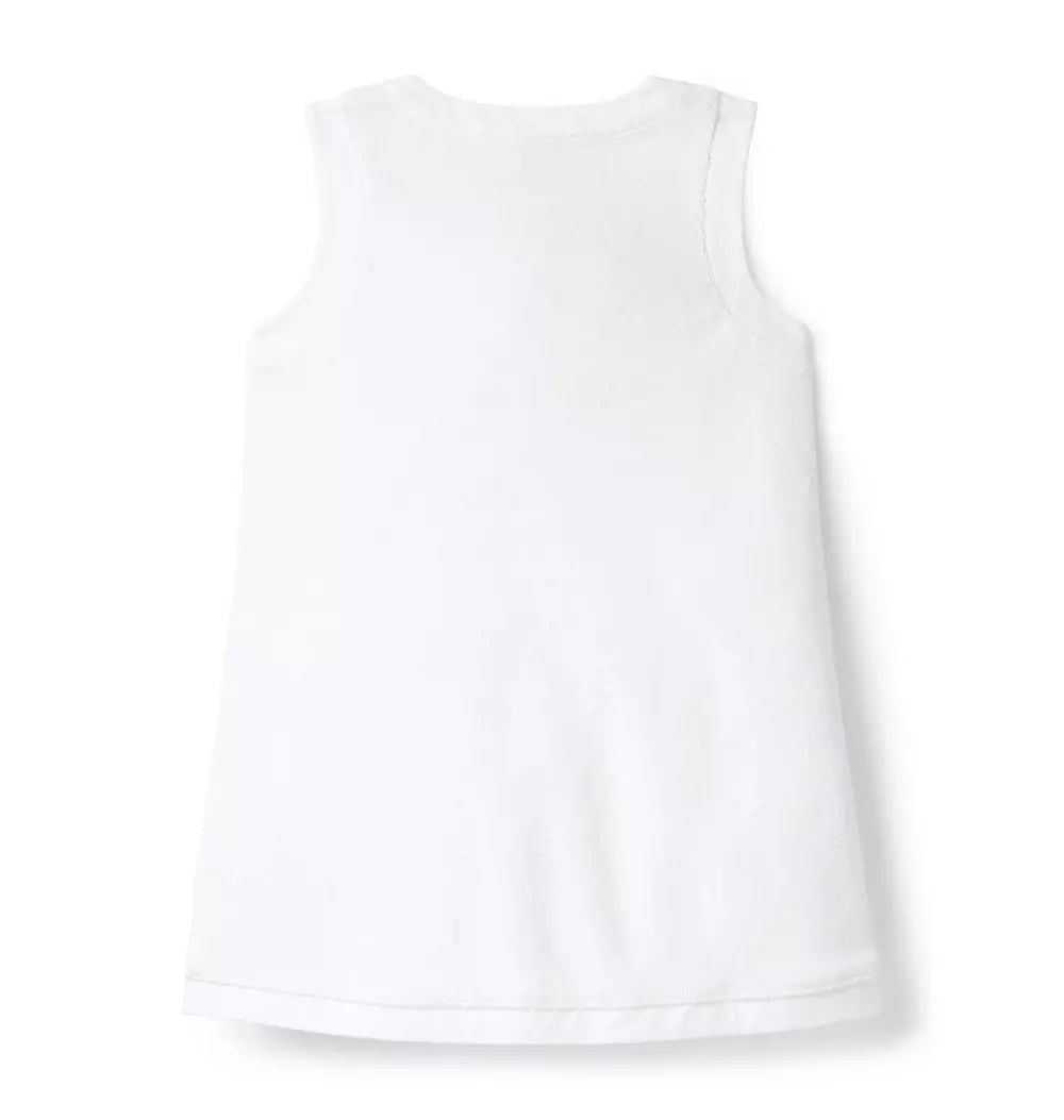JANIE & JACK NIÑA VESTIDO WHITE