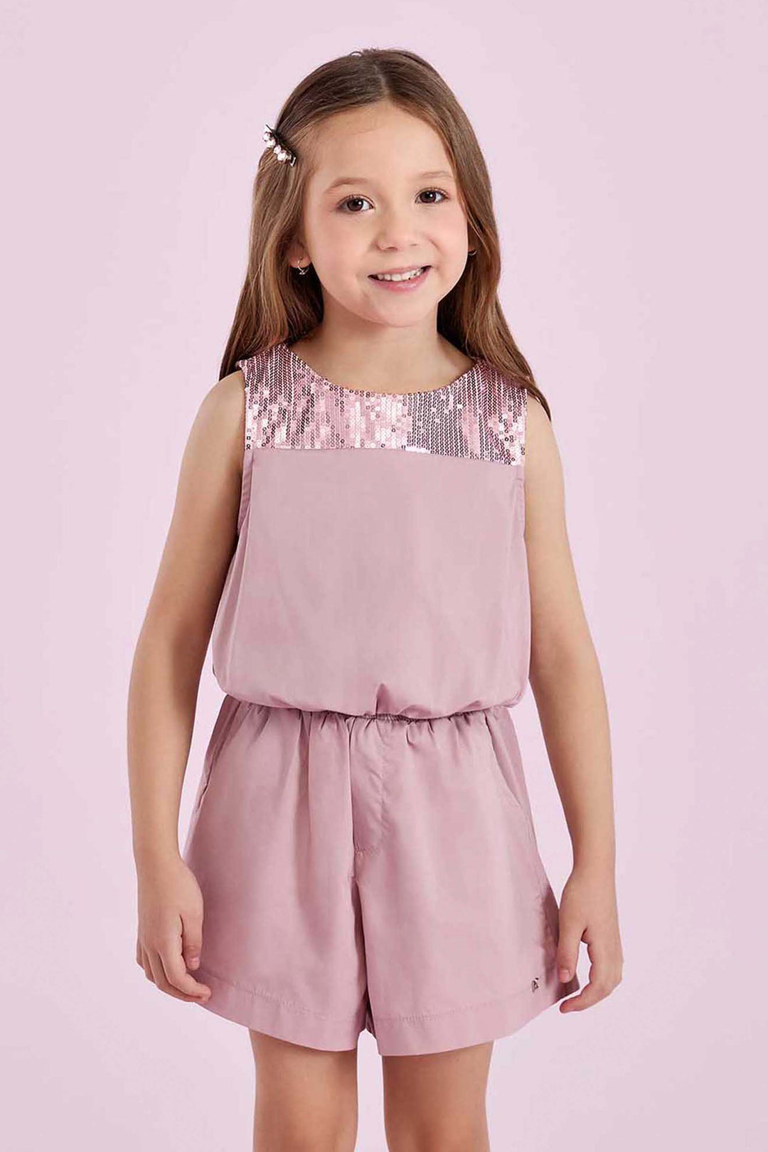 PETIT CHERIE NIÑA CONJ. DE SHORT ROSA BLUSH