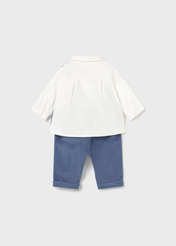 MAYORAL BEBE NIÑO CONJ. DE PANTALON VEST ARCTICBLUE
