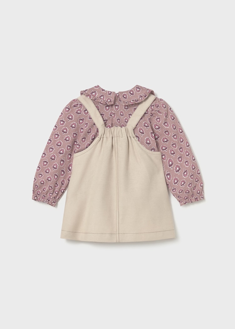 MAYORAL BEBE NIÑA CONJ. DE FALDA DUNGAREE SAND