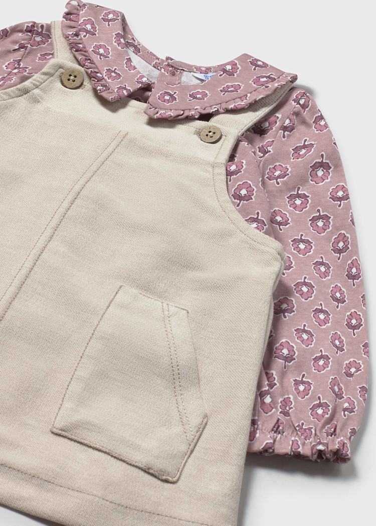 MAYORAL BEBE NIÑA CONJ. DE FALDA DUNGAREE SAND