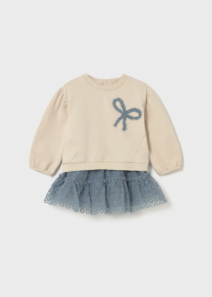 MAYORAL BEBE NIÑA CONJ. DE FALDA TULLE BLUE BELL