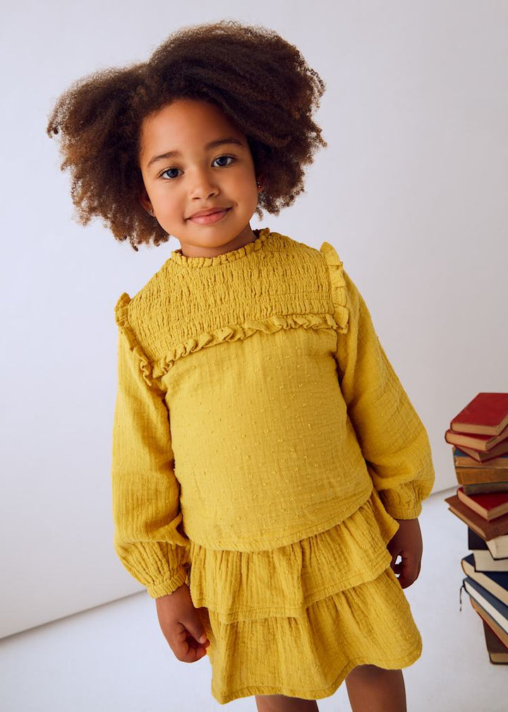 MAYORAL NIÑA CONJ. DE FALDA CURRY