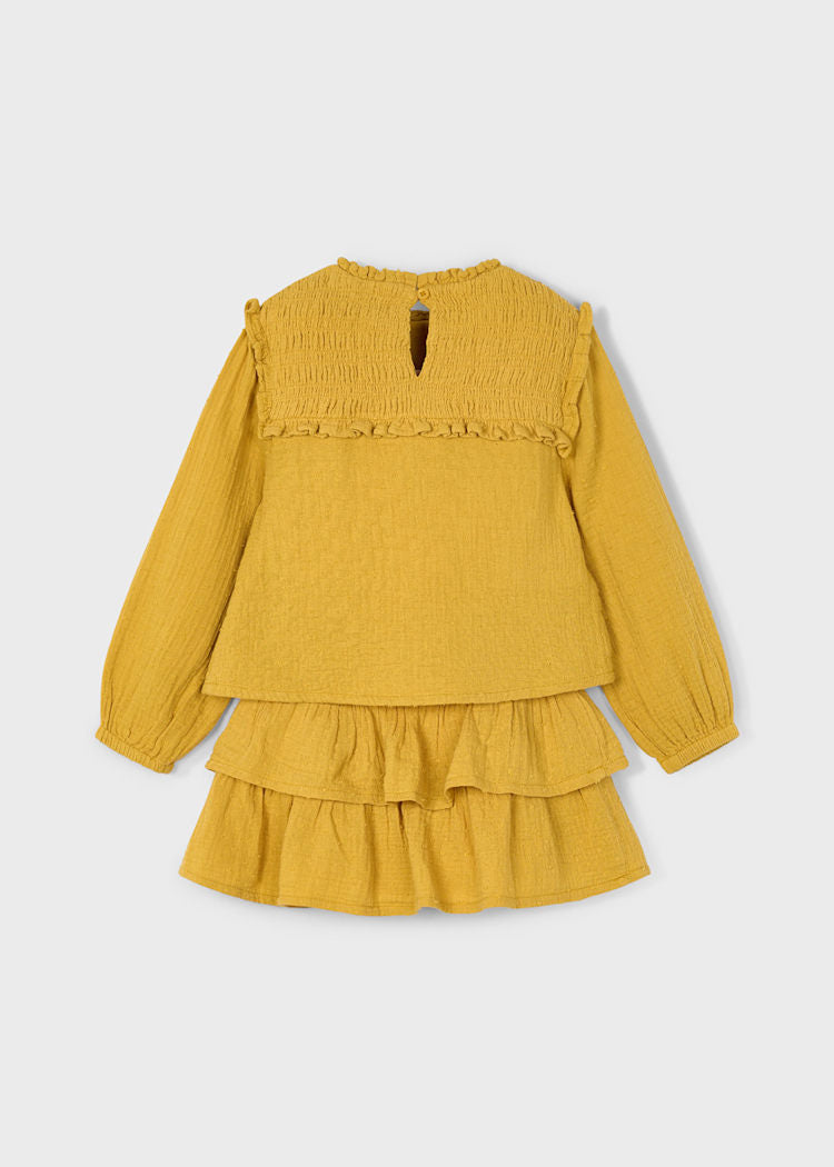 MAYORAL NIÑA CONJ. DE FALDA CURRY