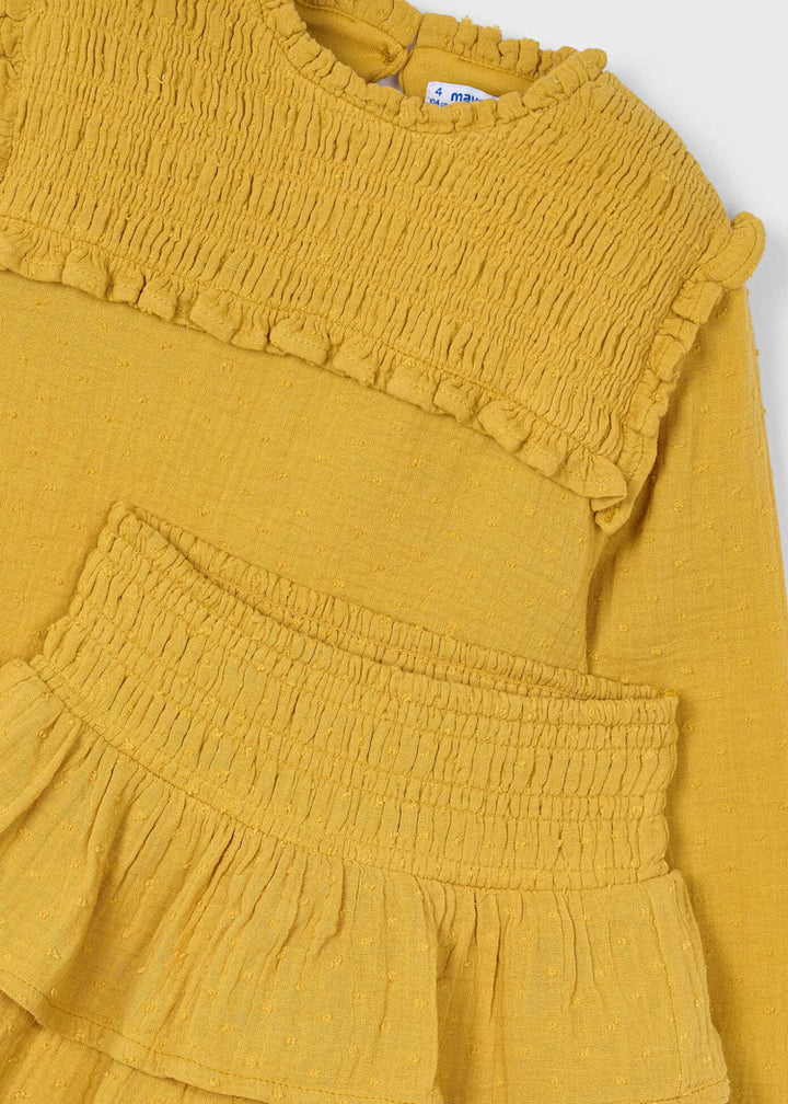 MAYORAL NIÑA CONJ. DE FALDA CURRY