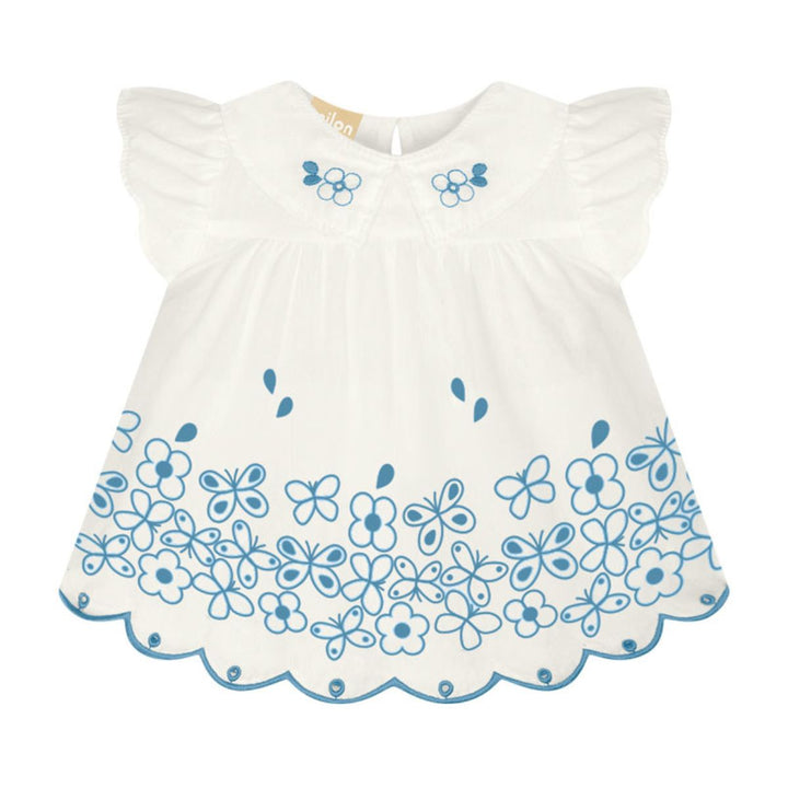 MILON BEBE NIÑA CONJ. DE SHORT BLANCO