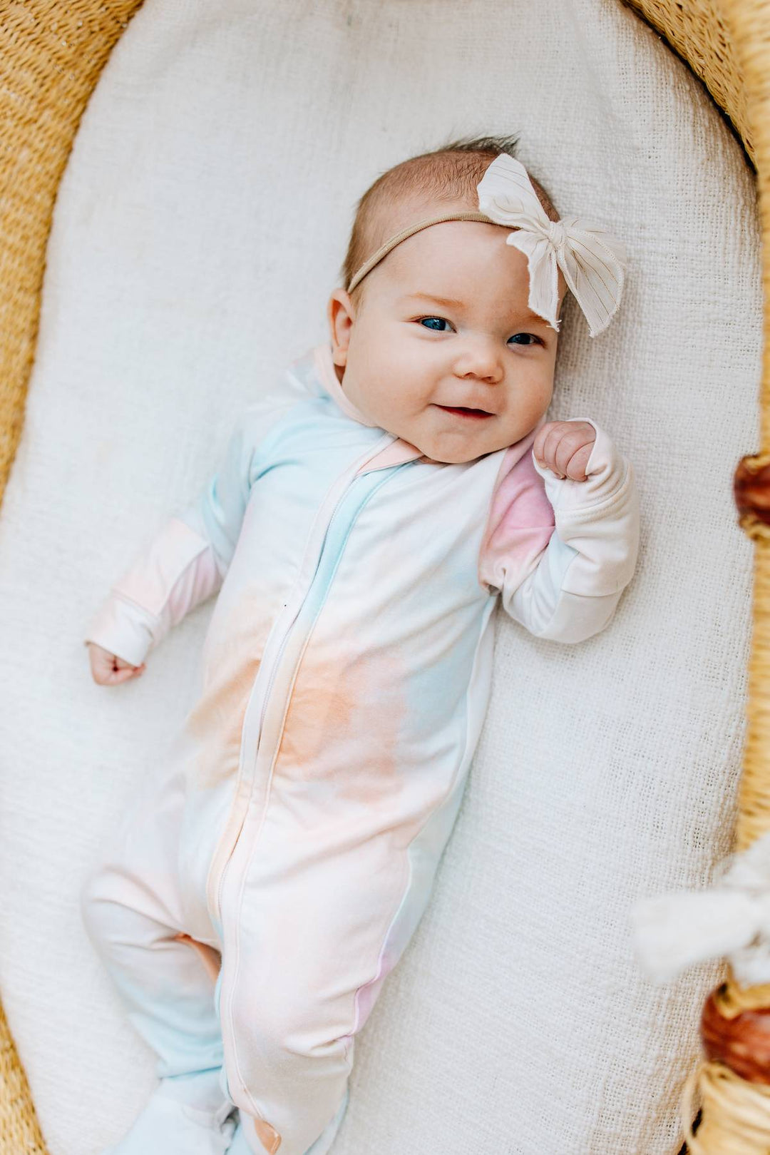 COPPER PEARL BEBE NIÑA PIJAMA CON CREMALLERA NOVA