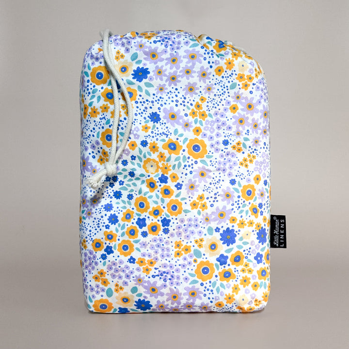 LITTLE HUMAN FORRO DE CUNA WATERPROOF SUMMER FLOWERS