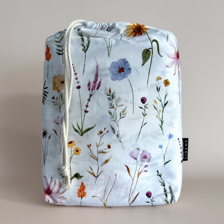 LITTLE HUMAN FORRO DE CUNA WATERPROOF WILDFLOWER