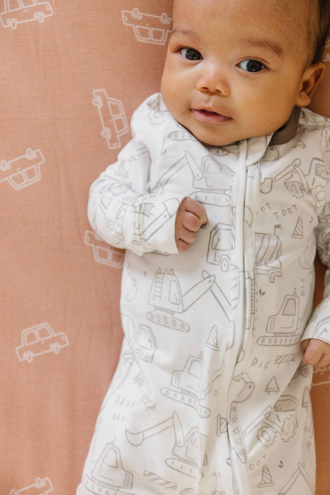 COPPER PEARL BEBE NIÑO PIJAMA CON CREMALLERA GAGE