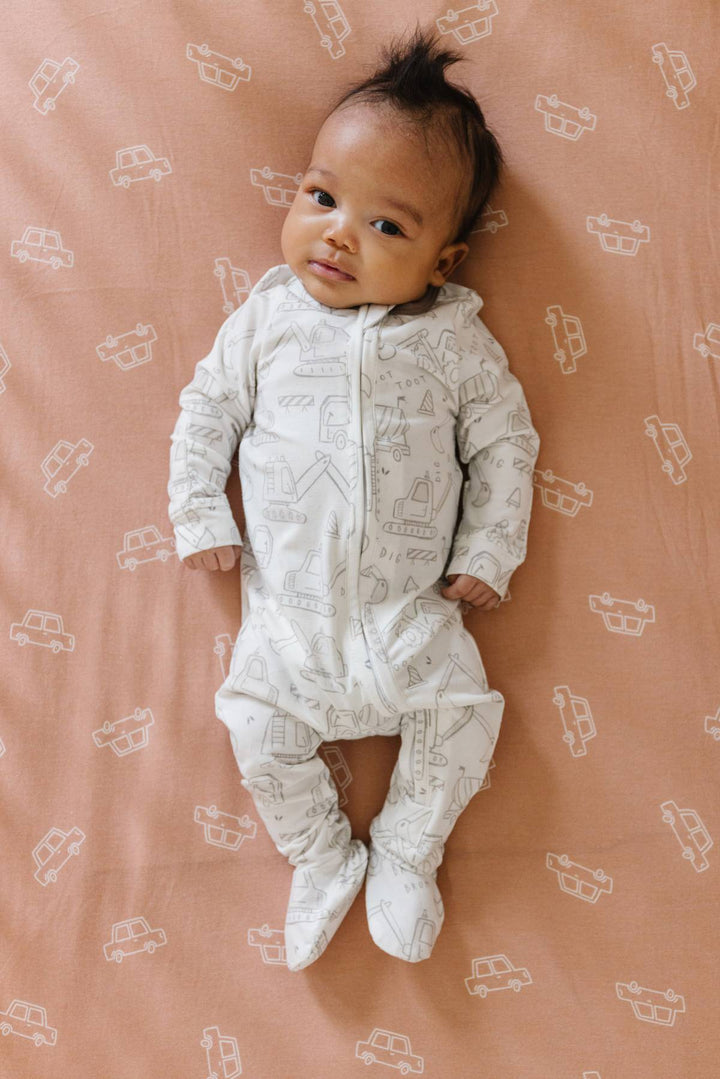 COPPER PEARL BEBE NIÑO PIJAMA CON CREMALLERA GAGE