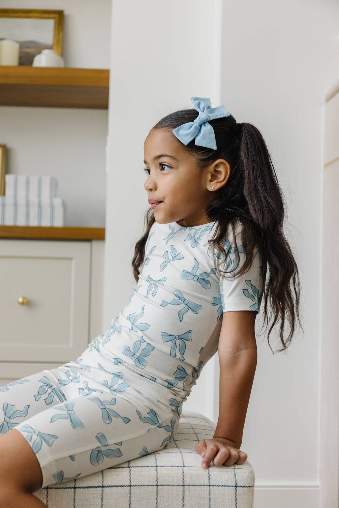 COPPER PEARL NIÑA PIJAMA MANGA CORTA DAPHNE 2PCS