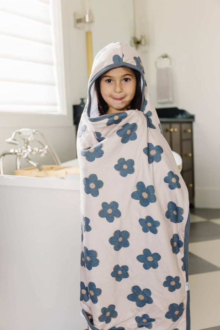 COPPER PEARL BEBE NIÑA TOALLA CON CAPUCHA GEMMA IN TAN PREMIUM BIG