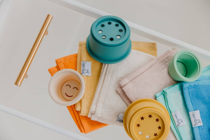 COPPER PEARL CUBO APILABLE DE BAÑO OCEANA