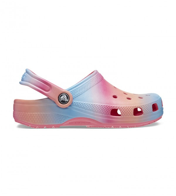 CROCS NIÑA CHANCLETA CLASSIC COLOR DIP HYPER PINK/MULTI