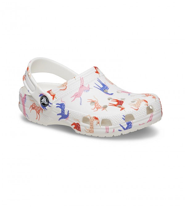 CROCS NIÑA CHANCLETA CLASSIC CHARACTER PRINT UNICORN