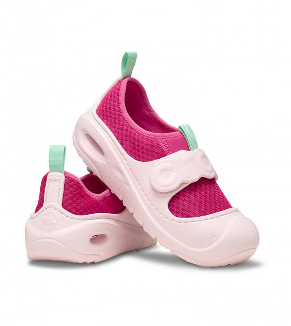 CROCS NIÑA CHANCLETA SWIFTWATER SPLASH T DRAGON FRUIT