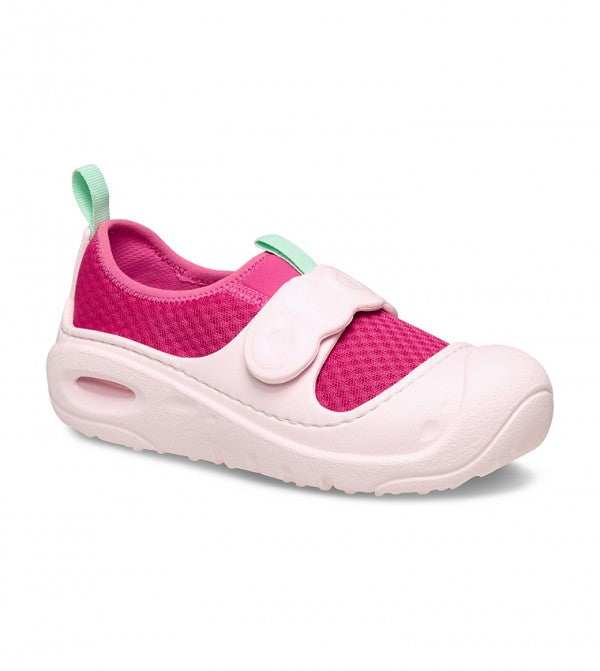 CROCS NIÑA CHANCLETA SWIFTWATER SPLASH T DRAGON FRUIT