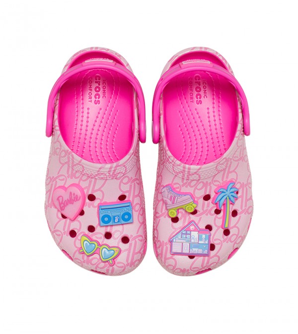 CROCS NIÑA CHANCLETA-MATTEL PINK BARBIE CLS CLG T-MULTI