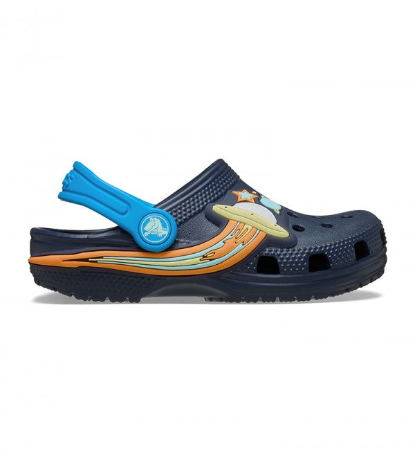 CROCS NIÑO CHANCLETA CLASSIC UFO LIGHTS CLOG T NAVY