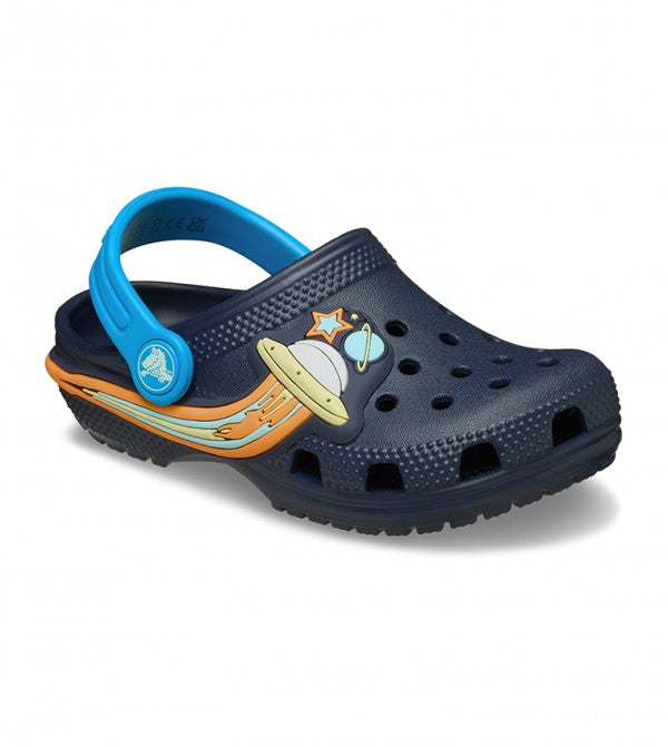 CROCS NIÑO CHANCLETA CLASSIC UFO LIGHTS CLOG T NAVY