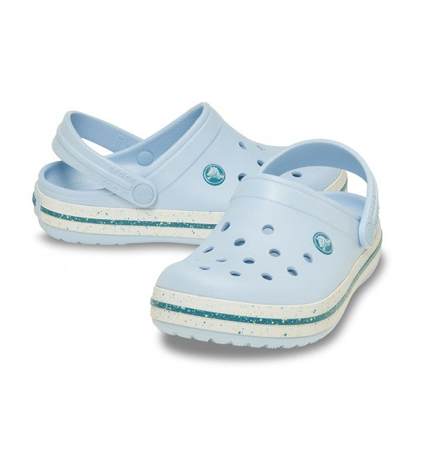 CROCS NIÑO CHANCLETA-CROCBAND SPECKLED BAND CLOG K-BLUE FROST
